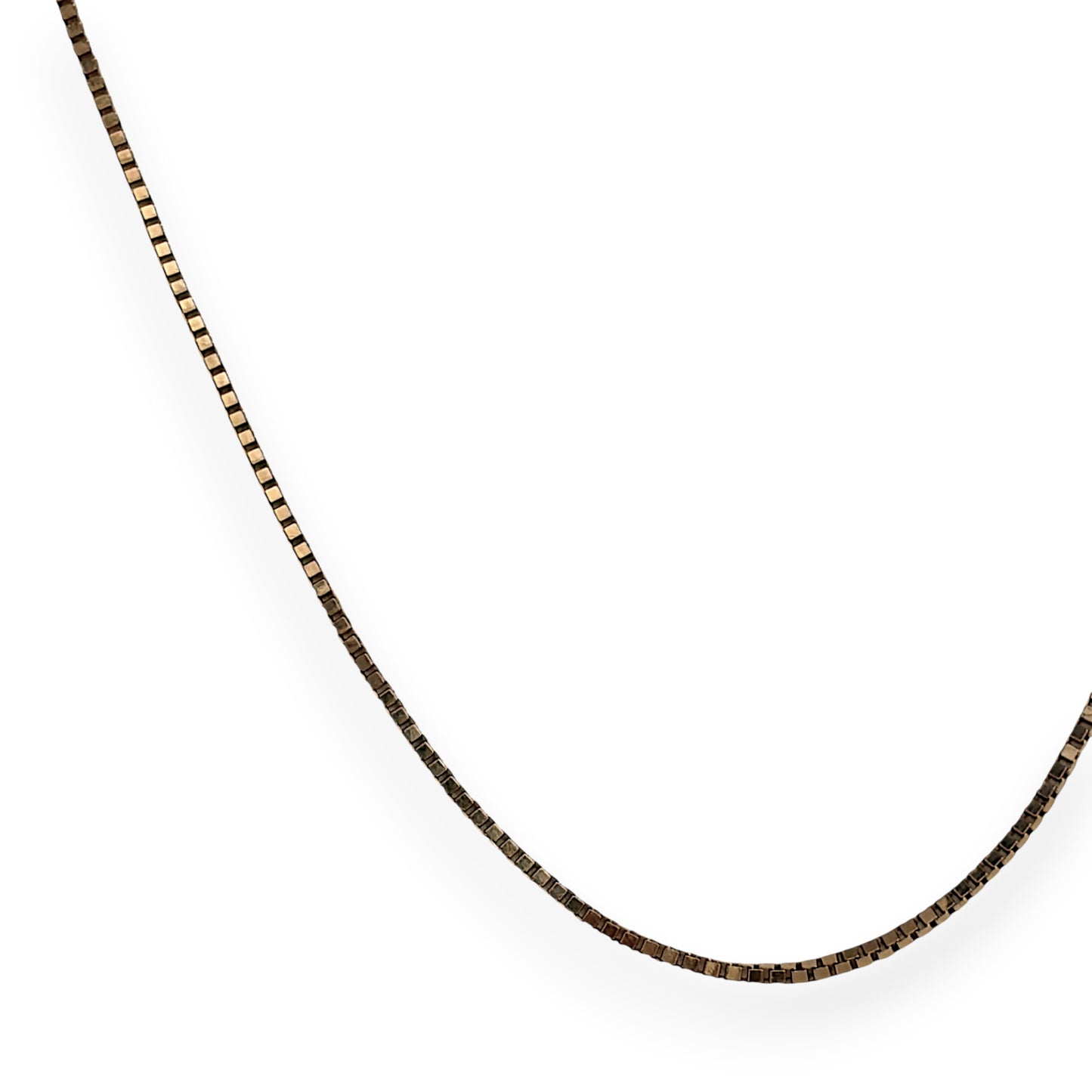 GOLD DEAL | 9ct Gold Silk Box‑Link Chain 55cm