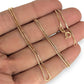 GOLD DEAL | 9ct Gold Silk Box‑Link Chain 55cm