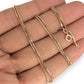 GOLD DEAL | 9ct Gold Silk Box‑Link Chain 55cm