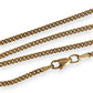 NZGD | 9ct Gold SleekLine Flat Cuban Chain 59cm