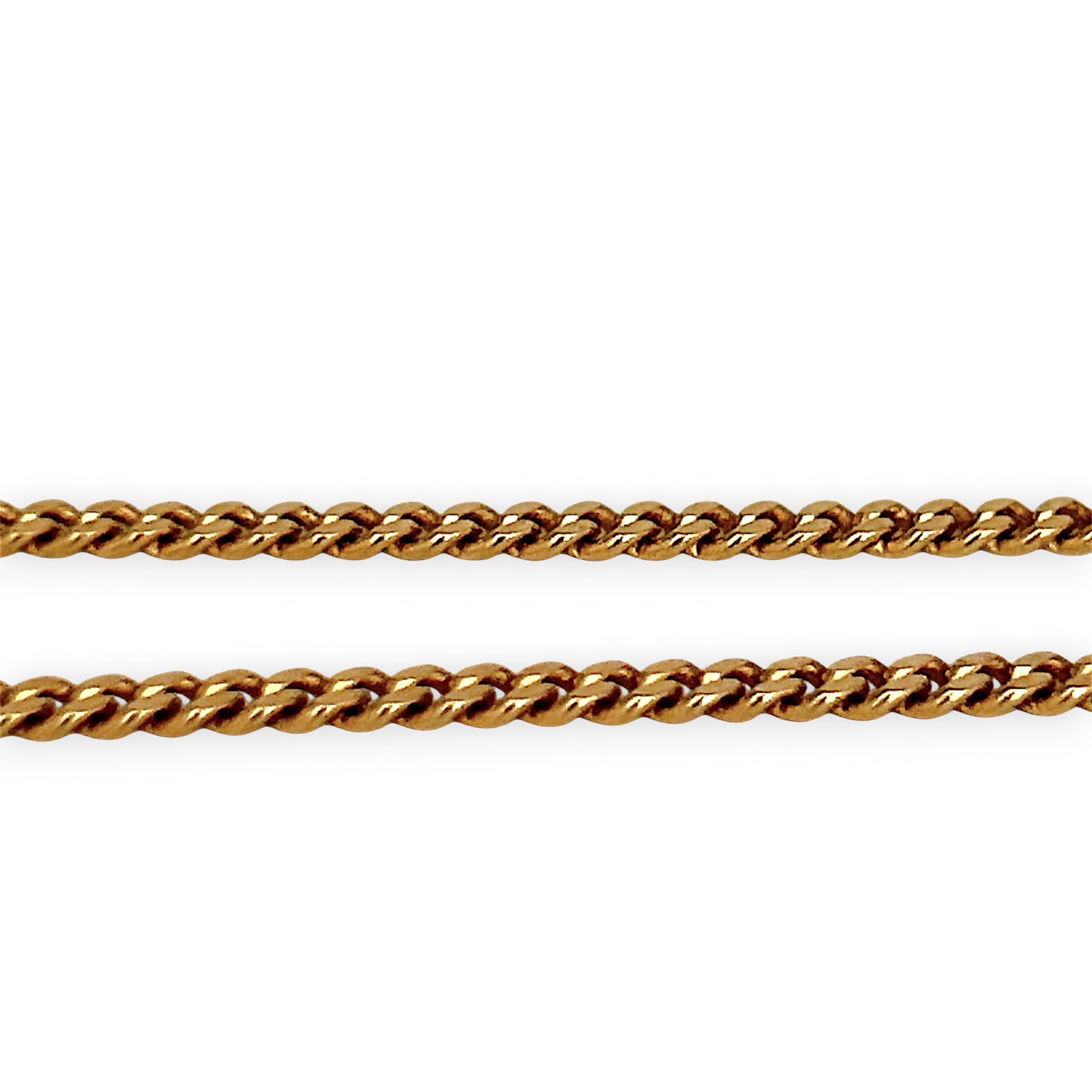NZGD | 9ct Gold SleekLine Flat Cuban Chain 59cm