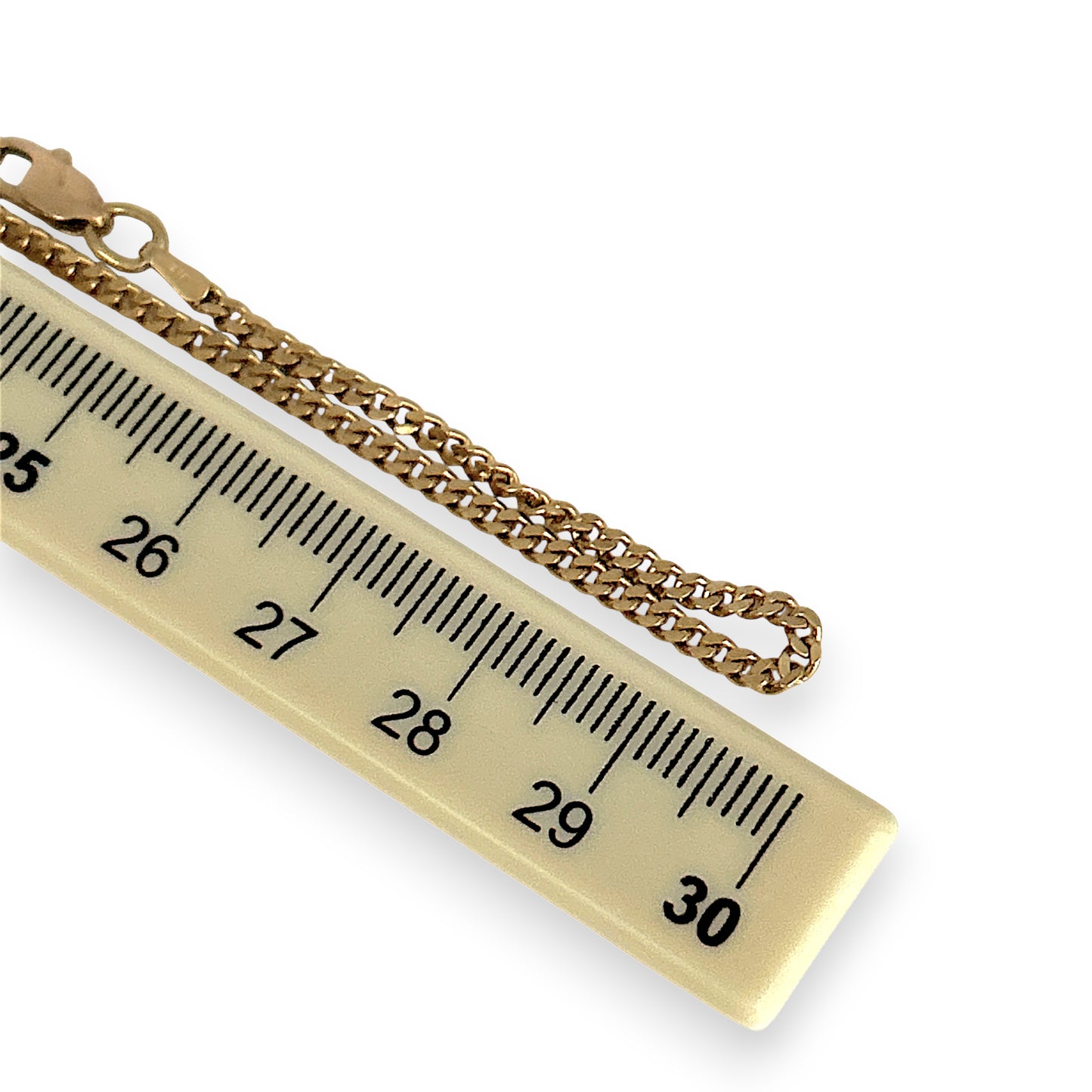 NZGD | 9ct Gold SleekLine Flat Cuban Chain 59cm