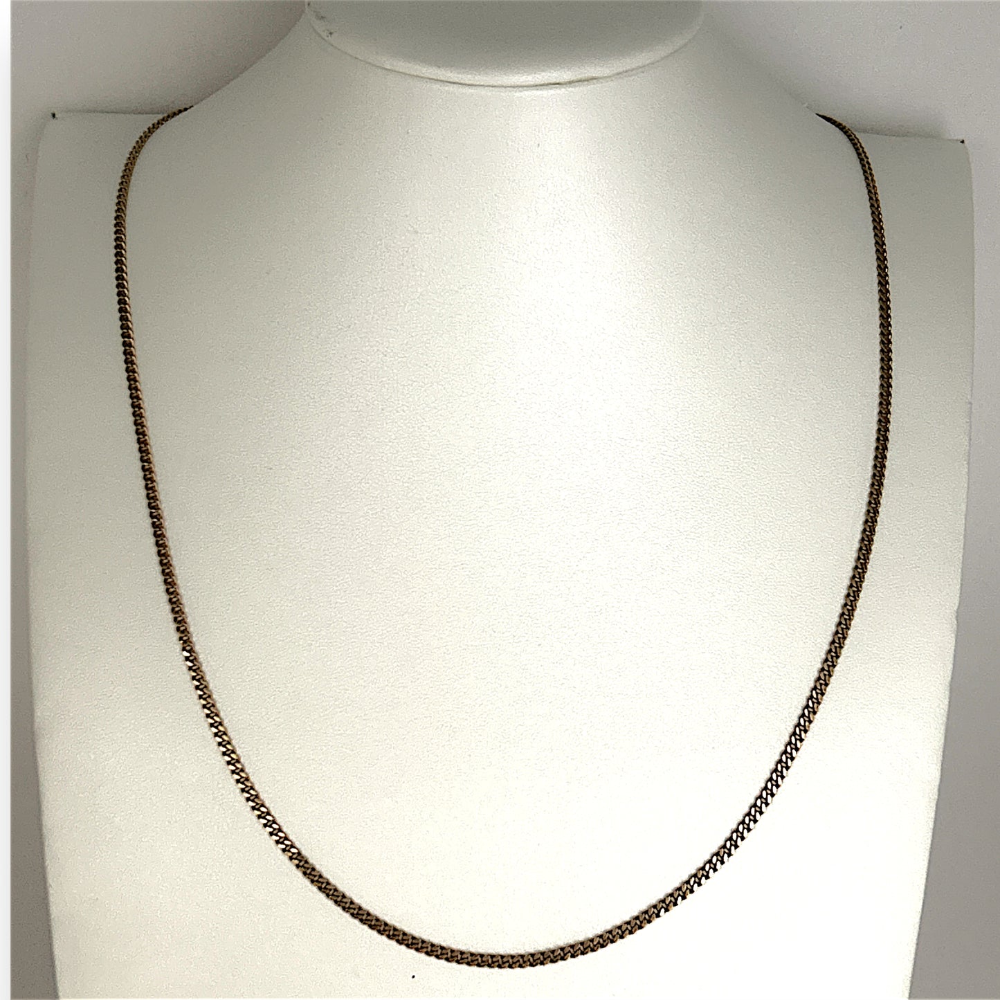 NZGD | 9ct Gold SleekLine Flat Cuban Chain 59cm