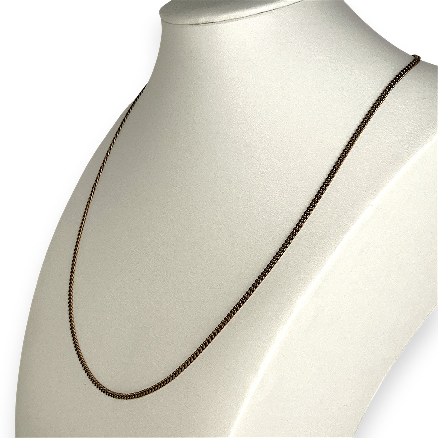NZGD | 9ct Gold SleekLine Flat Cuban Chain 59cm