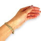 GOLD DEAL | 18K Gold Curb Link Bracelet Length 18.5cm