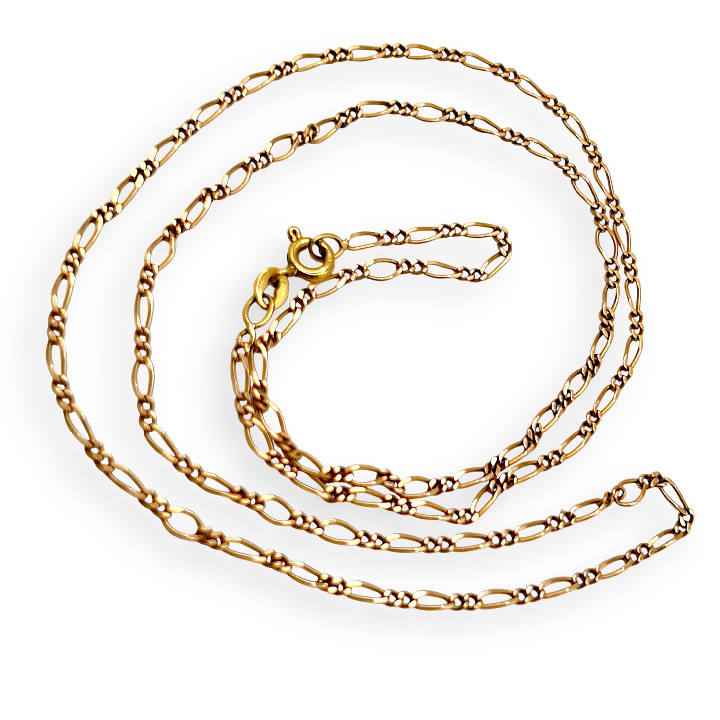 NZGD | 9ct Gold Continental Figaro Chain 60cm