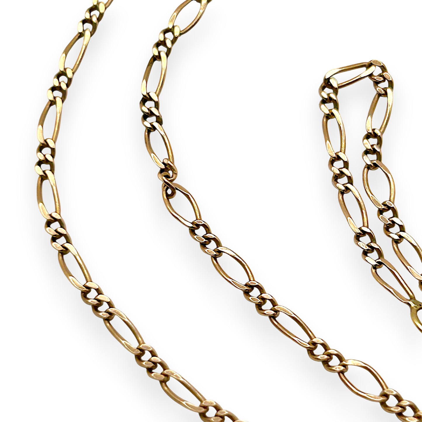 NZGD | 9ct Gold Continental Figaro Chain 60cm