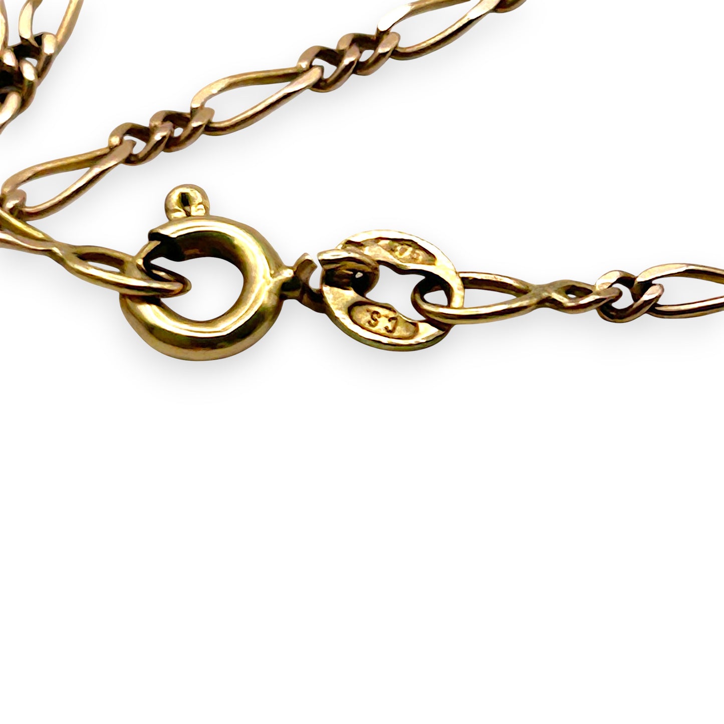 NZGD | 9ct Gold Continental Figaro Chain 60cm
