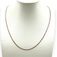 NZGD | 9ct Gold Continental Figaro Chain 60cm
