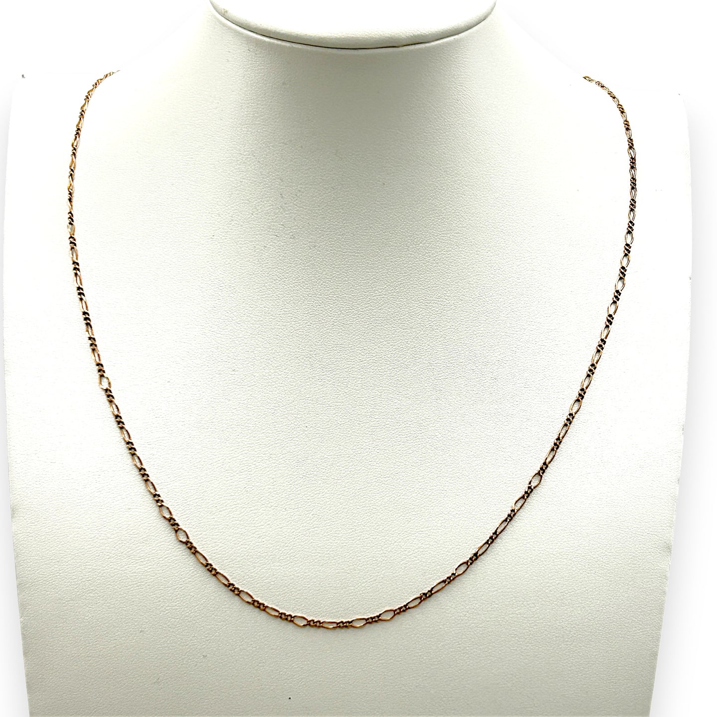 NZGD | 9ct Gold Continental Figaro Chain 60cm
