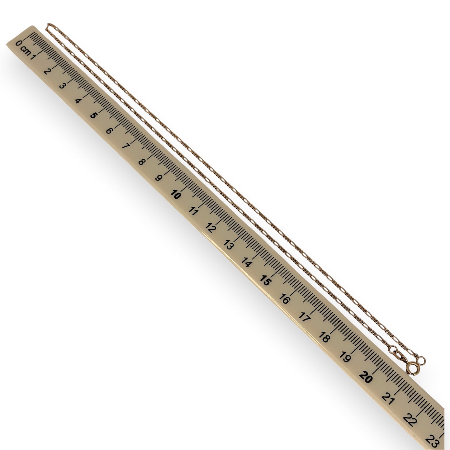 GOLD DEAL | 9ct Gold Auric Harmony 3-1 Figaro Chain 42cm