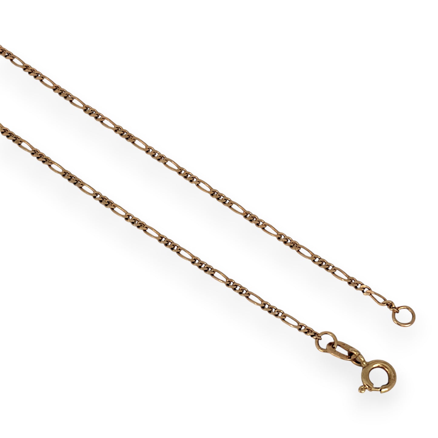 GOLD DEAL | 9ct Gold Auric Harmony 3-1 Figaro Chain 42cm