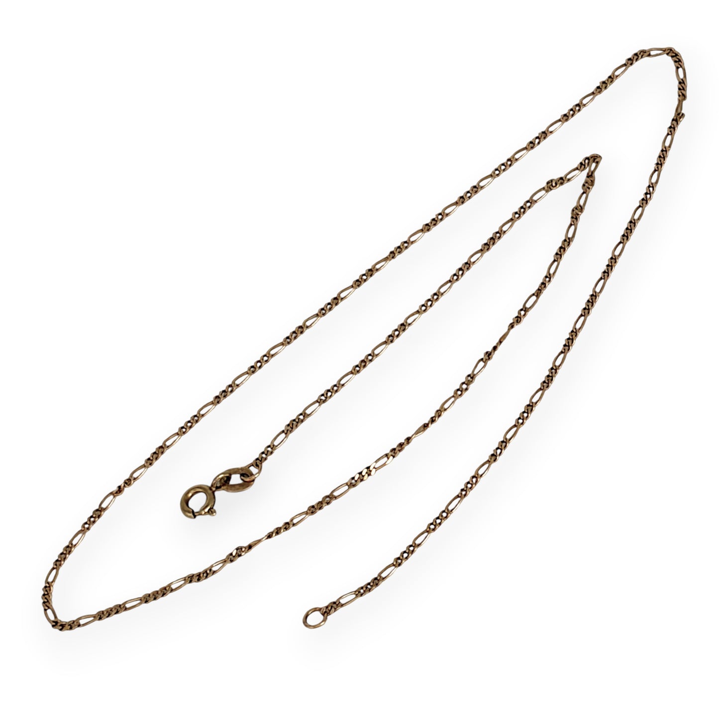 GOLD DEAL | 9ct Gold Auric Harmony 3-1 Figaro Chain 42cm