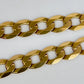 GOLD DEAL | 9kt Gold Empire Flat Curb Chain Valuation $12,100