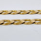 GOLD DEAL | 9kt Gold Empire Flat Curb Chain Valuation $12,100