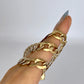 GOLD DEAL | 9kt Gold Empire Flat Curb Chain Valuation $12,100