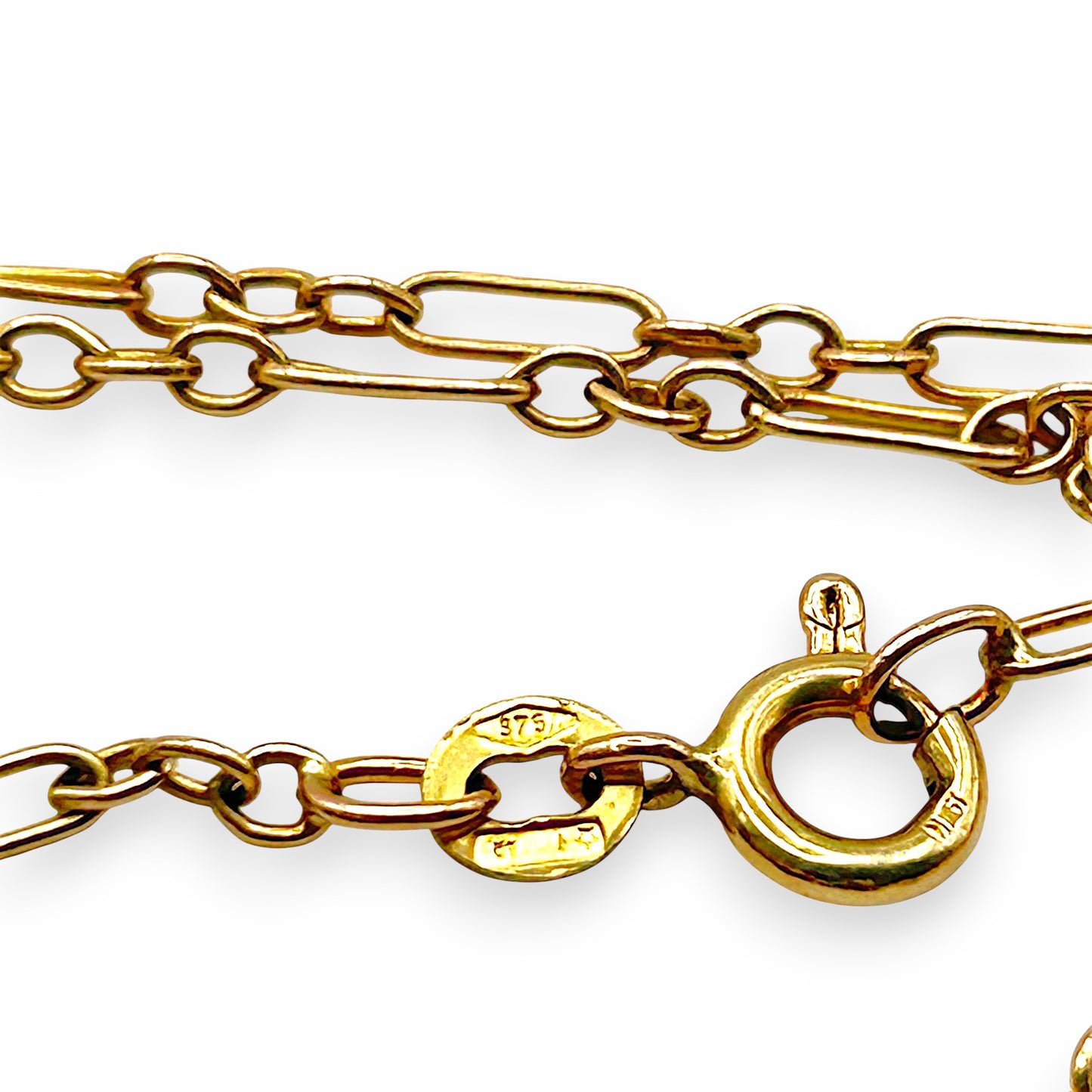 GOLD DEAL | 9kt Gold UNOAERRE Signature Link Chain 60cm