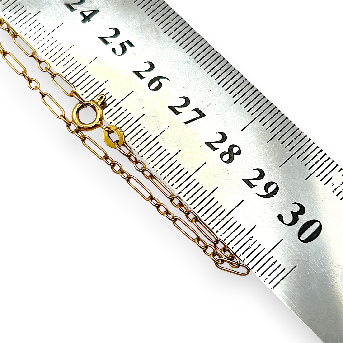 GOLD DEAL | 9kt Gold UNOAERRE Signature Link Chain 60cm