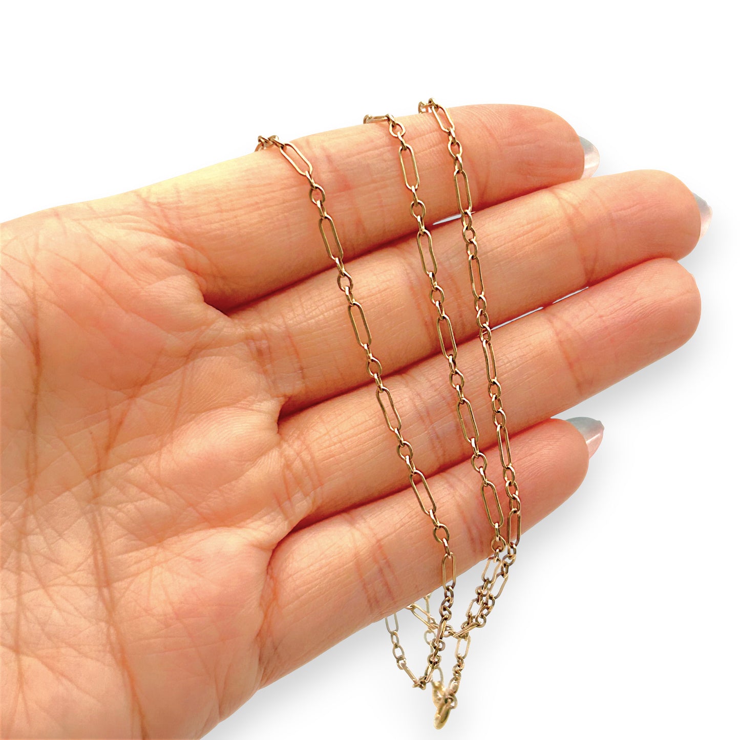 GOLD DEAL | 9kt Gold UNOAERRE Signature Link Chain 60cm