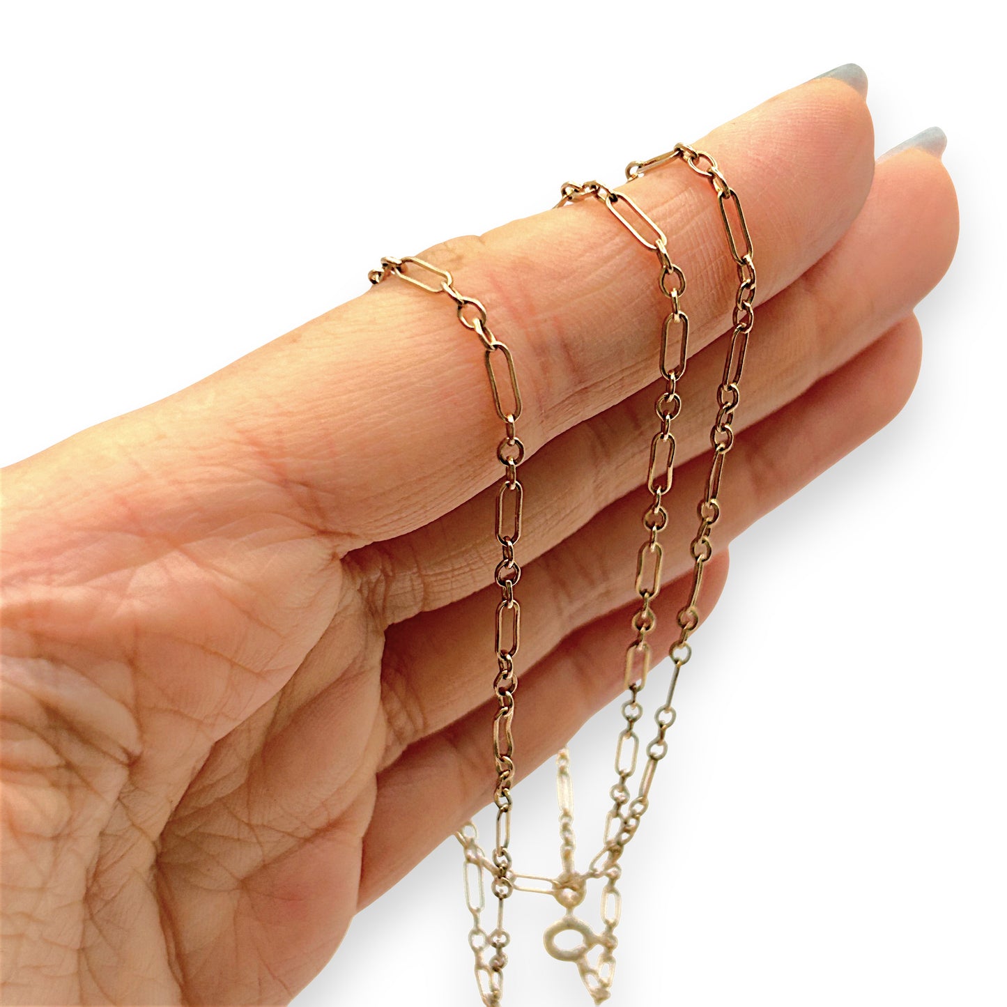 GOLD DEAL | 9kt Gold UNOAERRE Signature Link Chain 60cm