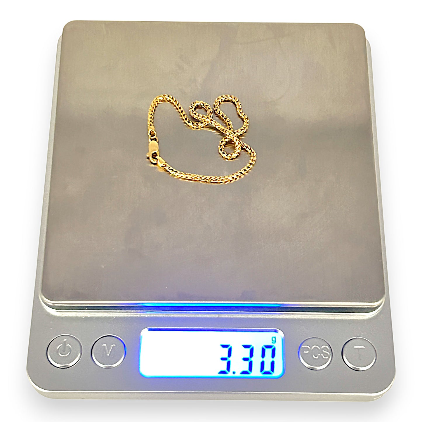 GOLD DEAL | 18ct (18K) Gold Chopin Bracelet Length 19cm