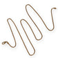 GOLD DEAL | 9ct Gold Honey‑Glow Box Weave Chain 59cm