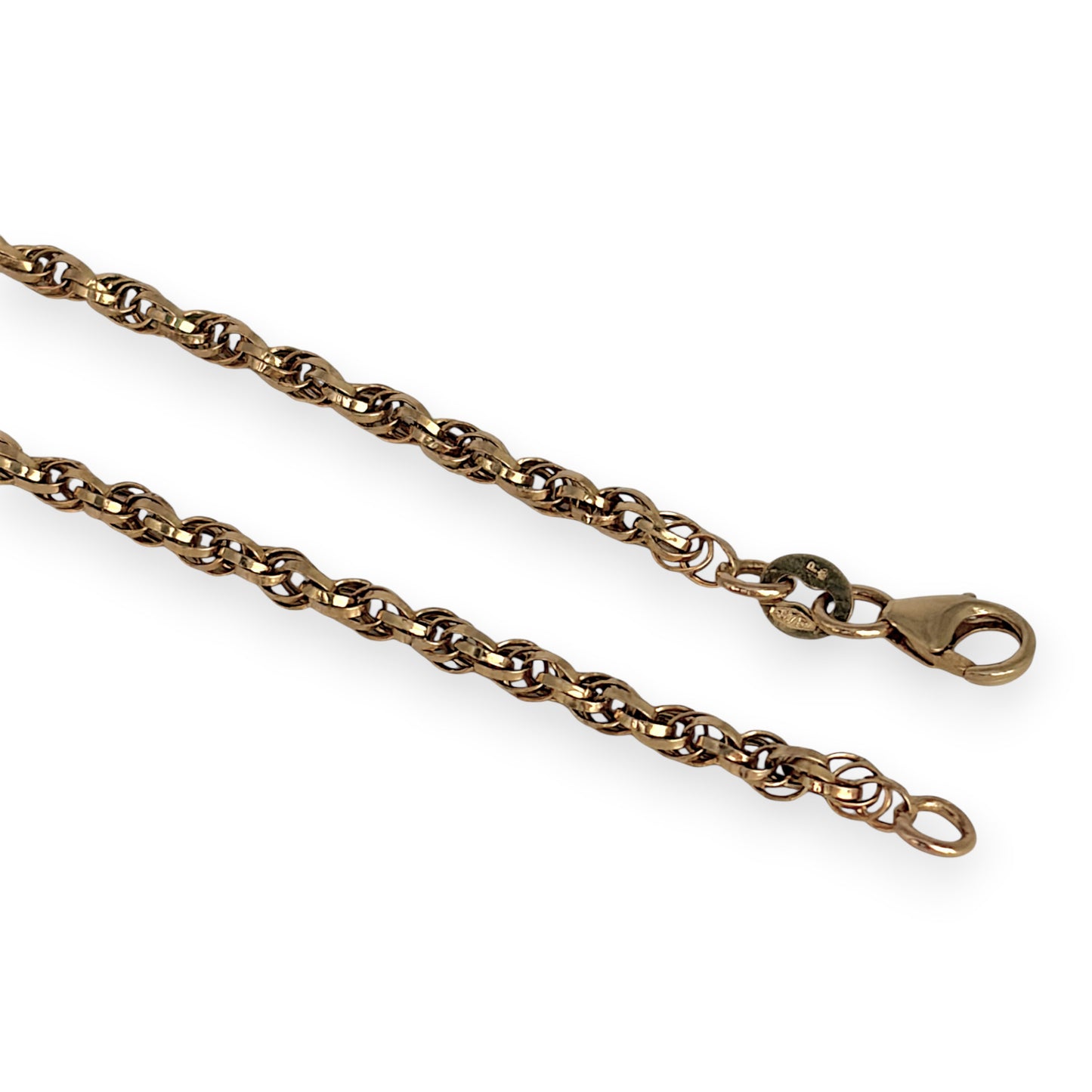GOLD DEAL | 9ct Gold Twist Luxe Rope Chain 50cm