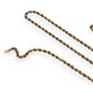 GOLD DEAL | 9ct Gold Twist Luxe Rope Chain 50cm