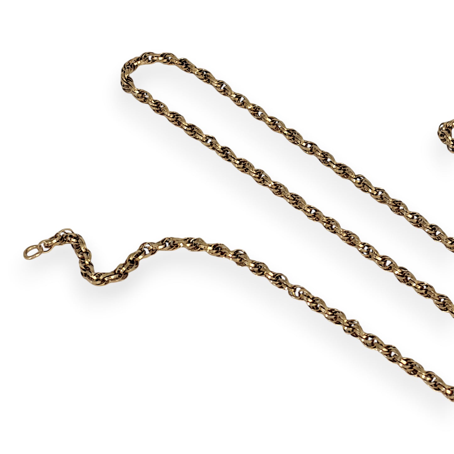GOLD DEAL | 9ct Gold Twist Luxe Rope Chain 50cm