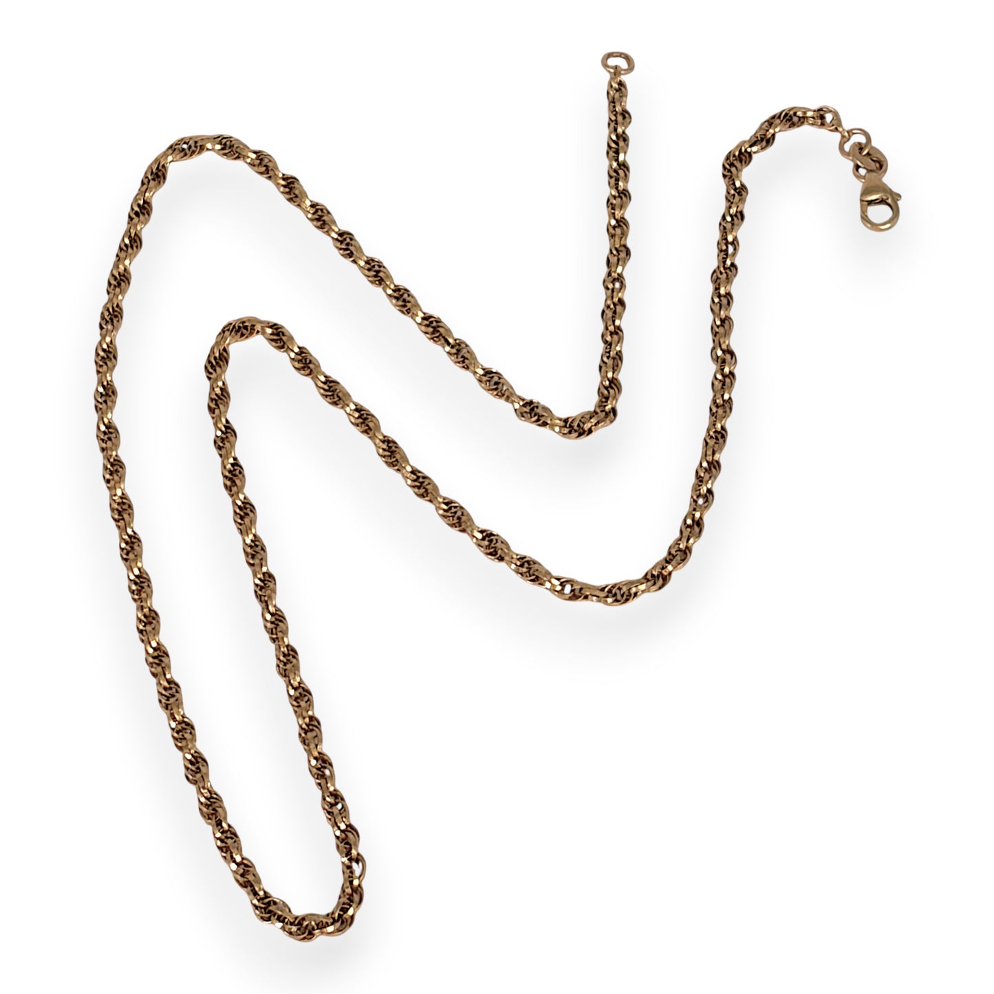 GOLD DEAL | 9ct Gold Twist Luxe Rope Chain 50cm