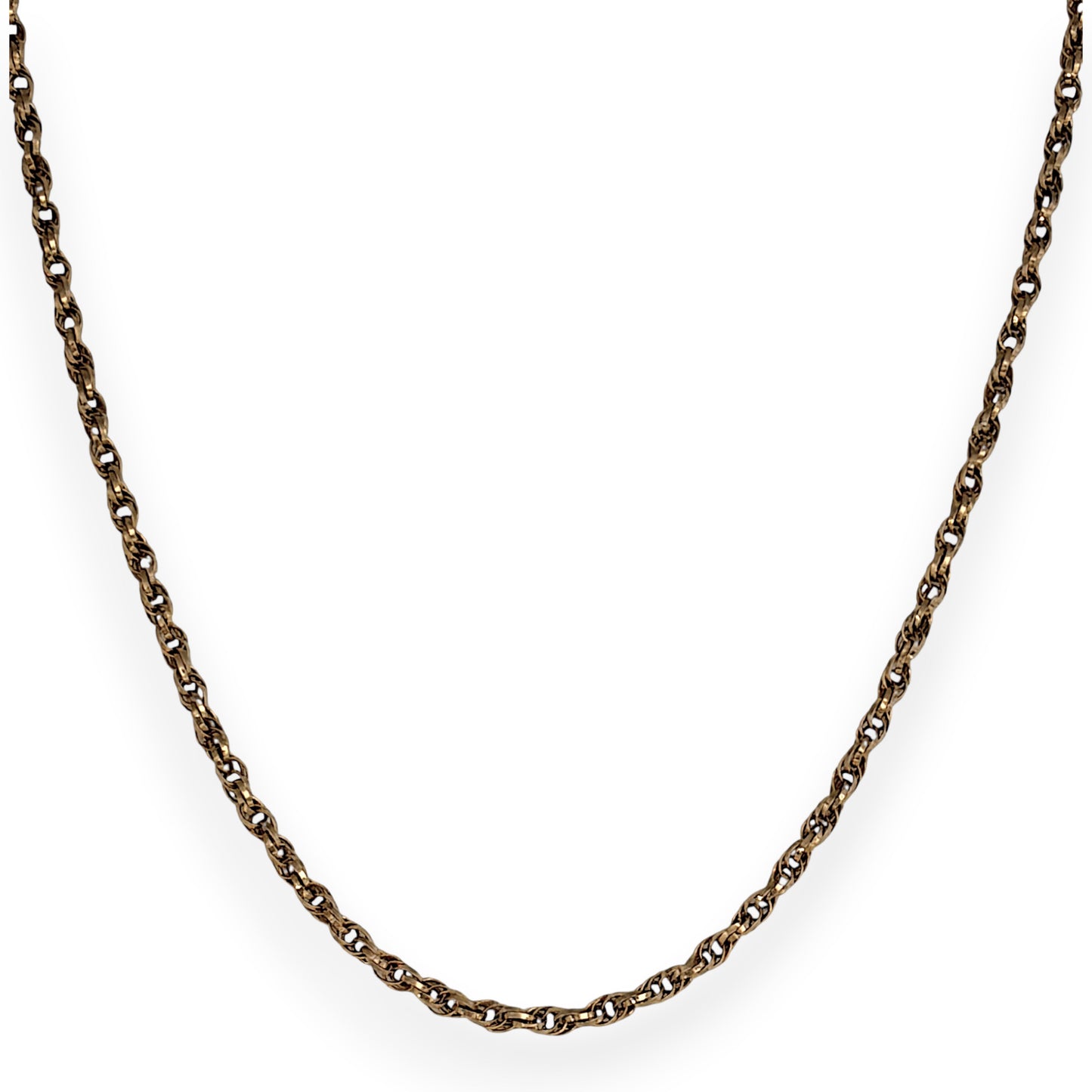 GOLD DEAL | 9ct Gold Twist Luxe Rope Chain 50cm
