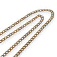 GOLD DEAL | 9ct Gold Edge Contemporary Curb Necklace 46cm