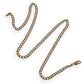 GOLD DEAL | 9ct Gold Edge Contemporary Curb Necklace 46cm