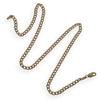 GOLD DEAL | 9ct Gold Edge Contemporary Curb Necklace 46cm