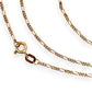 NZGD | 9ct Gold Whisper Figaro Chain 43cm