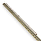 NZGD | 9ct Gold UNOAERRE Aurora 1x1 Fiagor Chain 50cm
