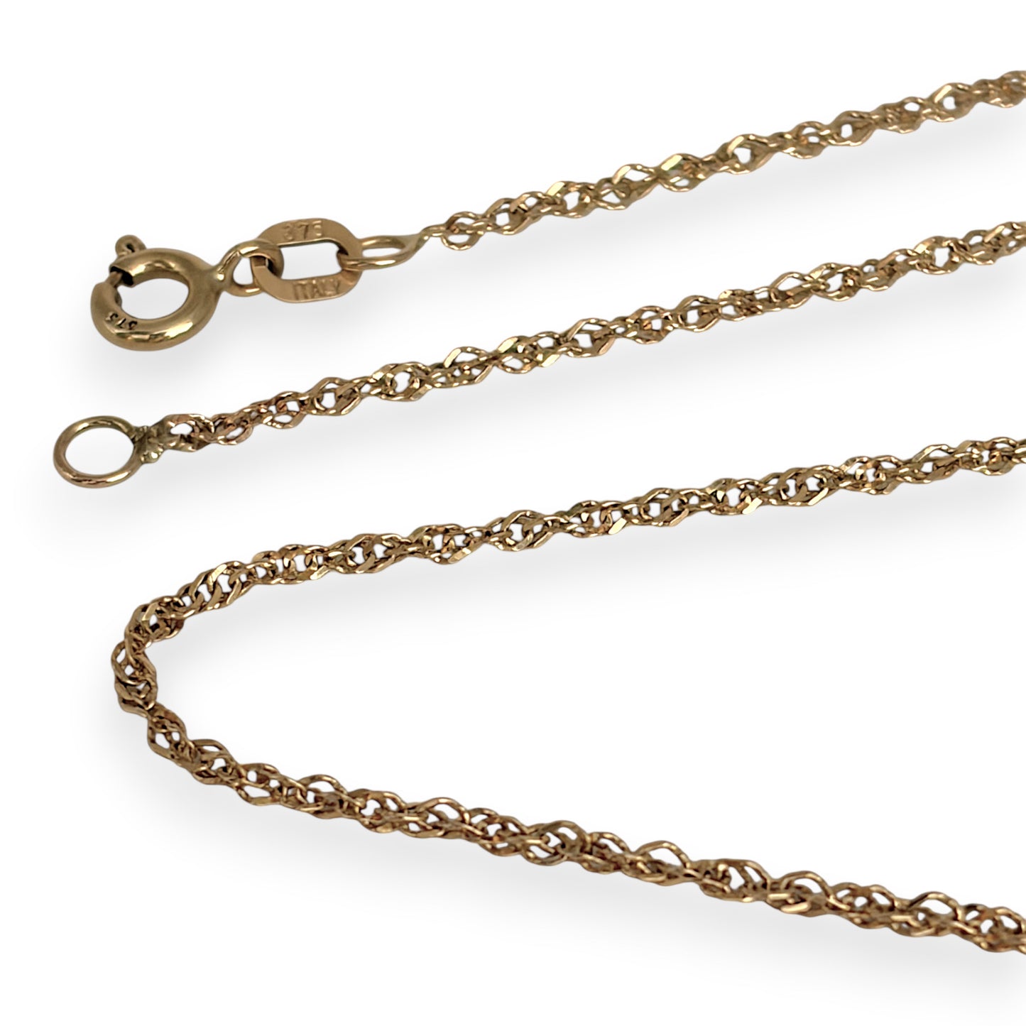 GOLD DEAL | 9ct Gold Luce d’Oro Rope Chain 45cm