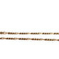 NZGD | 9ct Gold Refurbished Rounded‑Profile Figaro Chain 50cm