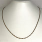 NZGD | 9ct Gold Refurbished Rounded‑Profile Figaro Chain 50cm