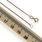 GOLD DEAL | 9ct Gold Golden Muse Petite Link Chain 40cm