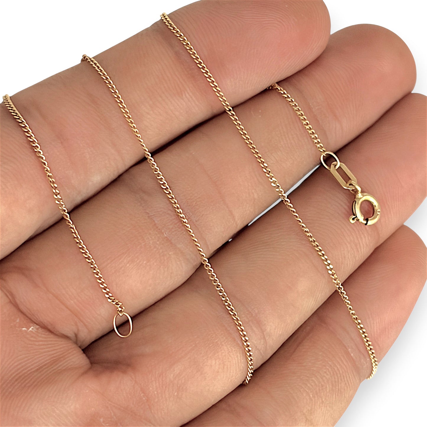 GOLD DEAL | 9ct Gold Golden Muse Petite Link Chain 40cm