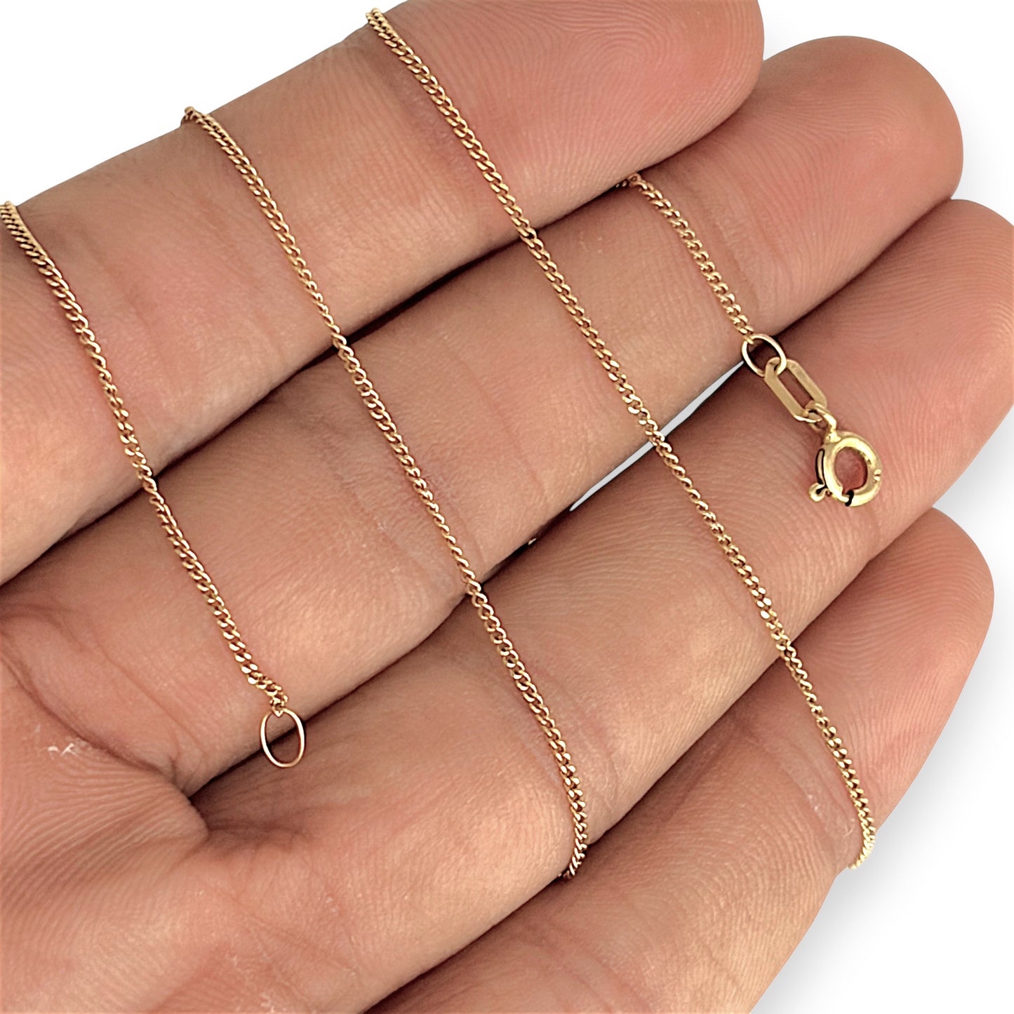 GOLD DEAL | 9ct Gold Golden Muse Petite Link Chain 40cm