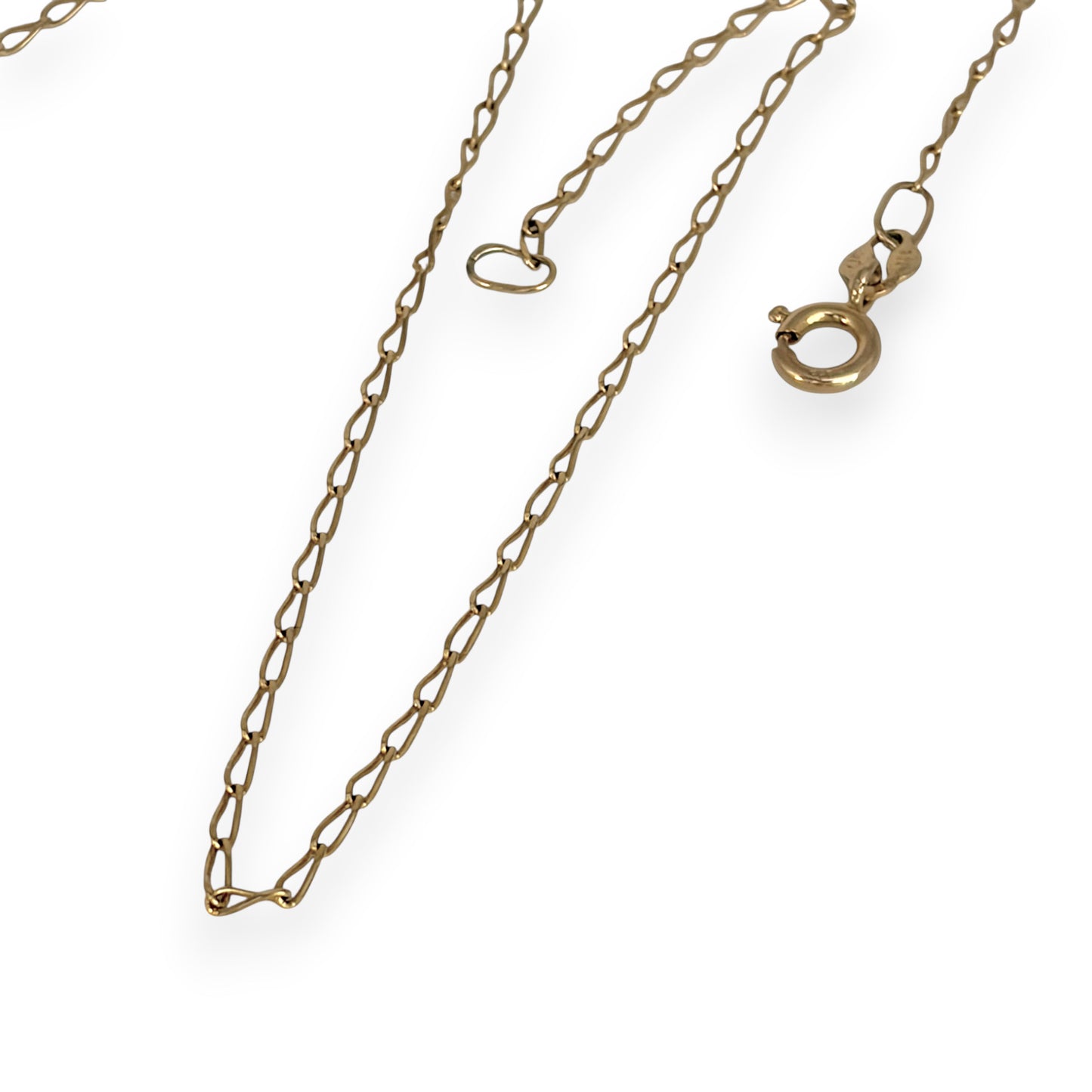 GOLD DEAL | 9ct Gold Elongated Aurora Link Chain 46cm
