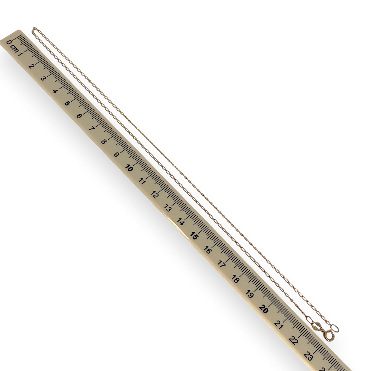 GOLD DEAL | 9ct Gold Elongated Aurora Link Chain 46cm