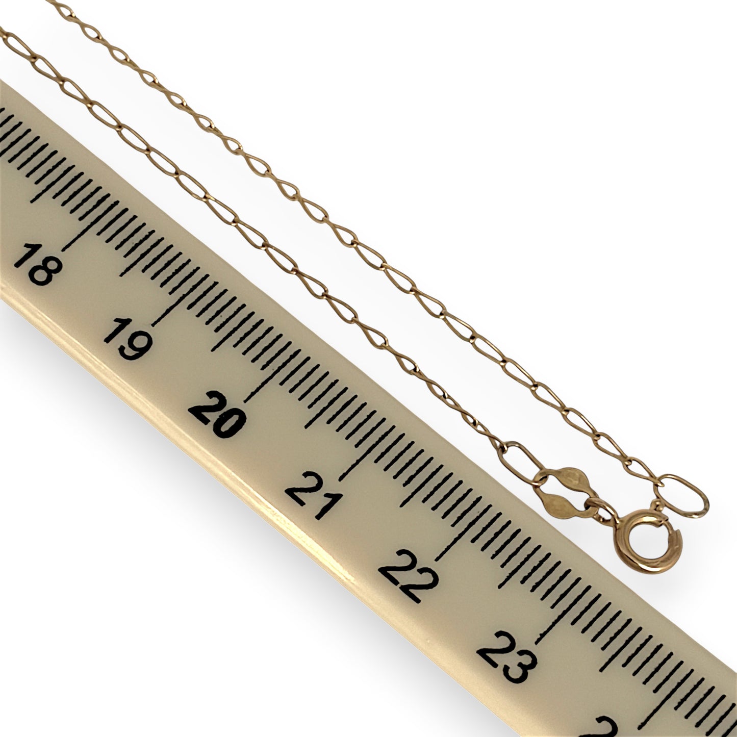 GOLD DEAL | 9ct Gold Elongated Aurora Link Chain 46cm