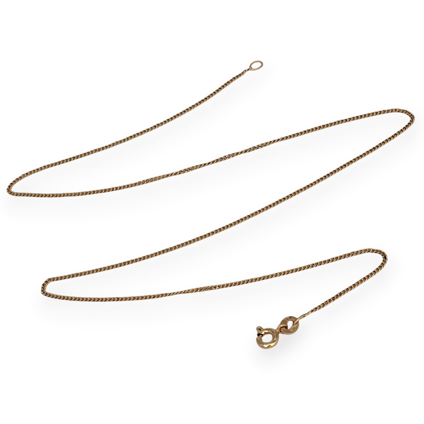 GOLD DEAL | 9ct Gold Linéa Fine Gold Chain 40cm