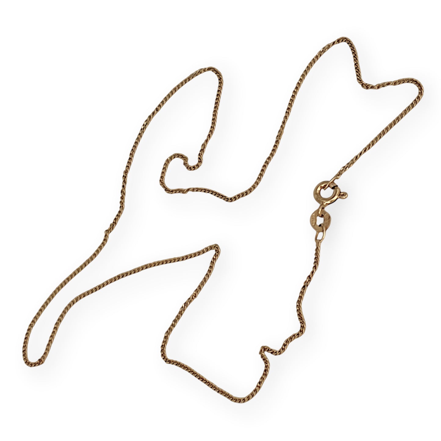 GOLD DEAL | 9ct Gold Linéa Fine Gold Chain 40cm