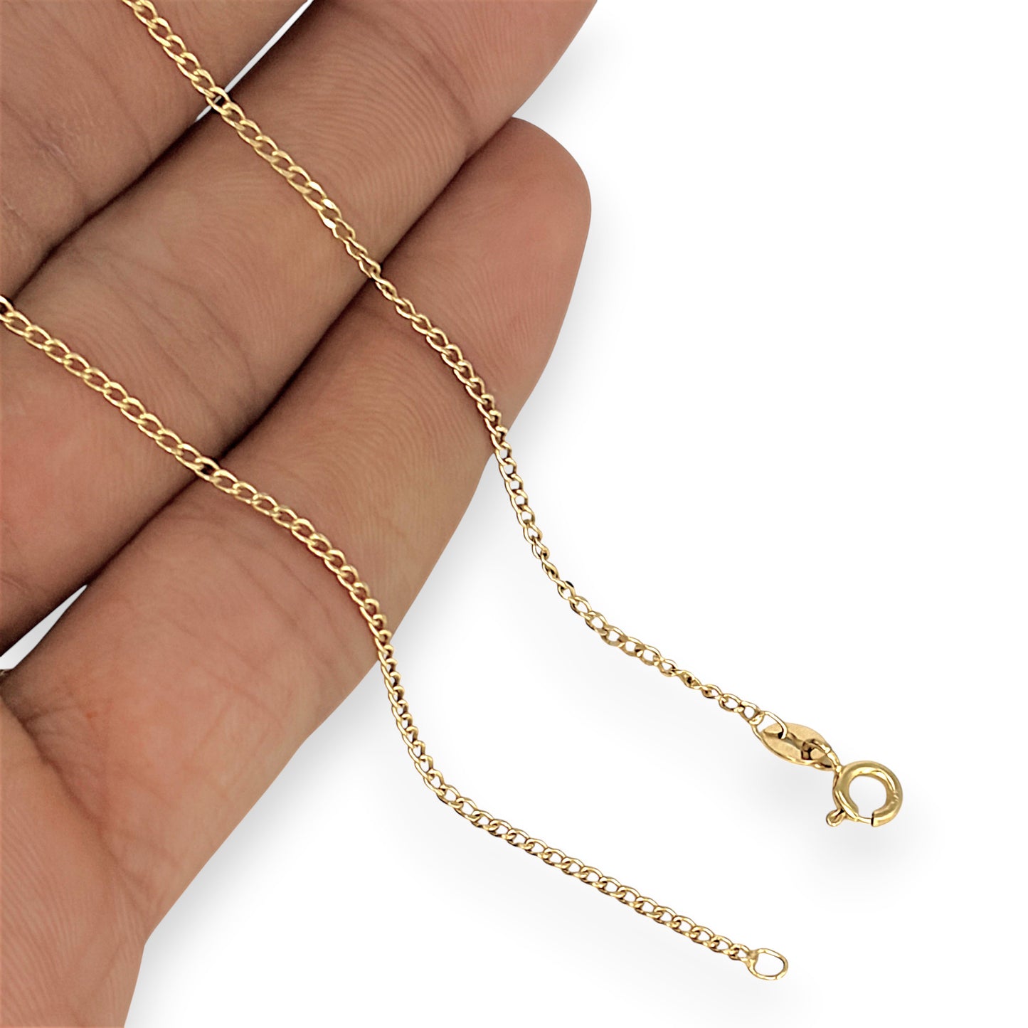 GOLD DEAL | 9ct Gold Auric Grace Fine-Link Chain 62cm