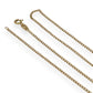 GOLD DEAL | 9ct Gold Auric Grace Fine-Link Chain 62cm