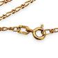 NZGD | 9ct Gold Linea Figaro 1 x1 Fine Chain 49cm